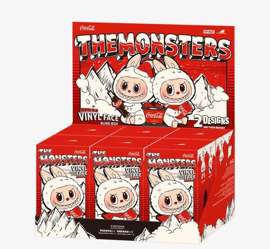 THE MONSTERS COCA-COLA SERIES-Vinyl Face Blind Box (Sealed Case)