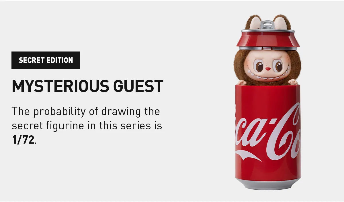 THE MONSTERS COCA-COLA SERIES-Vinyl Face Blind Box (Single)